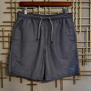 Ted Baker London Lobster Blue Geometric Swim Trunks Size 2
